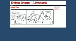 Desktop Screenshot of endlessorigami.com